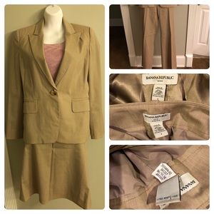 Jacket with two pants and two skirts